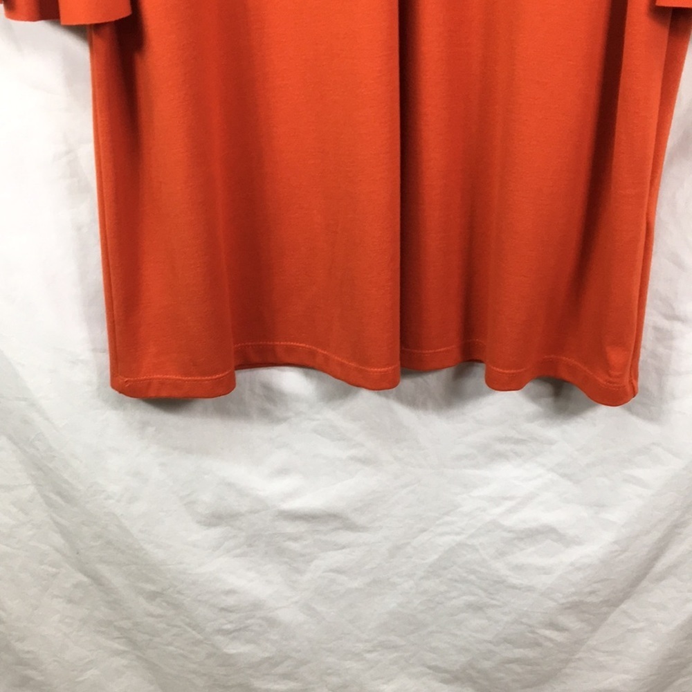 ASOS Orange Maternity Bell Sleeve Maxi Dress Size 14 NEW With Tags - Picture 8 of 10